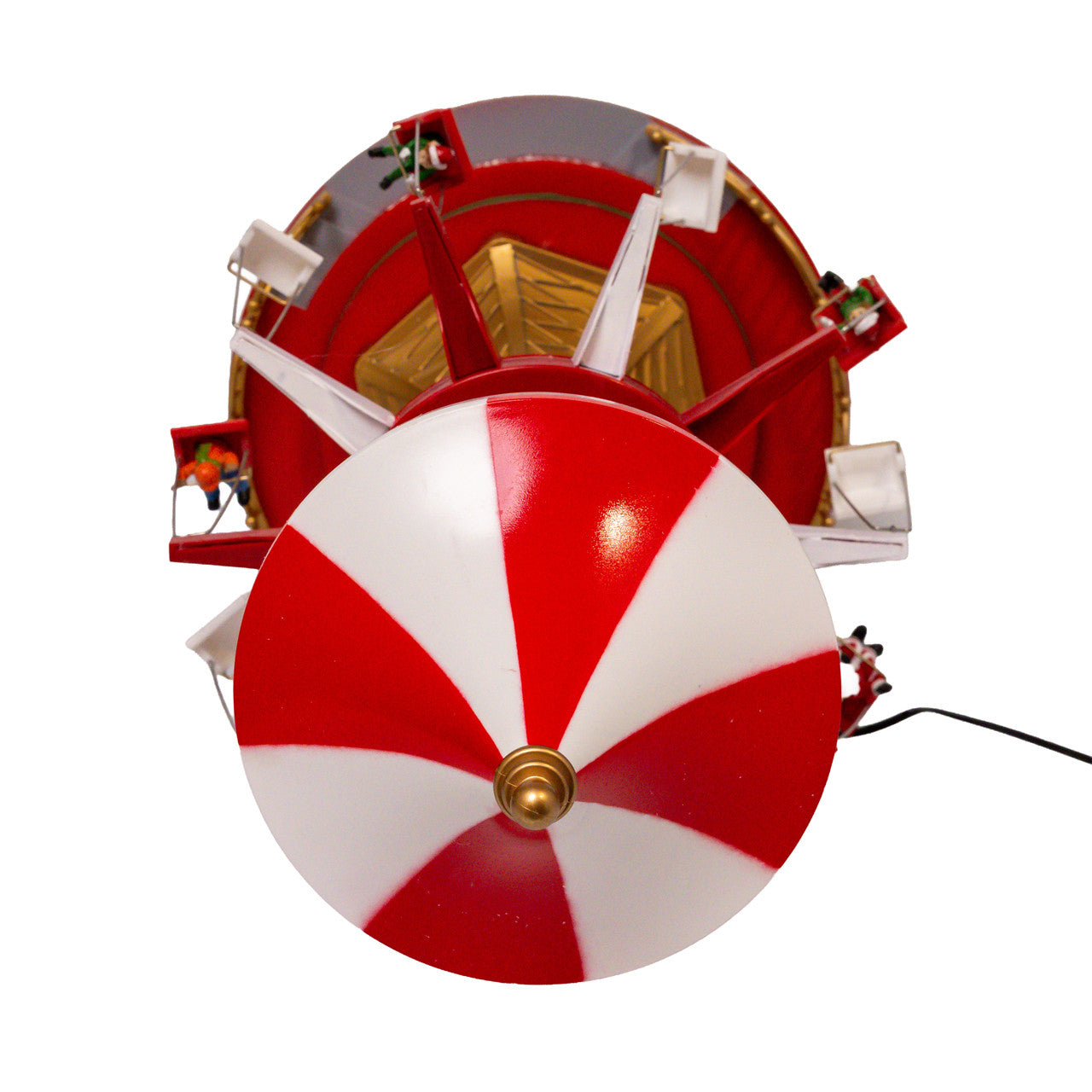 20.5" Musical Moving LED Drop Tower With 5 Figures