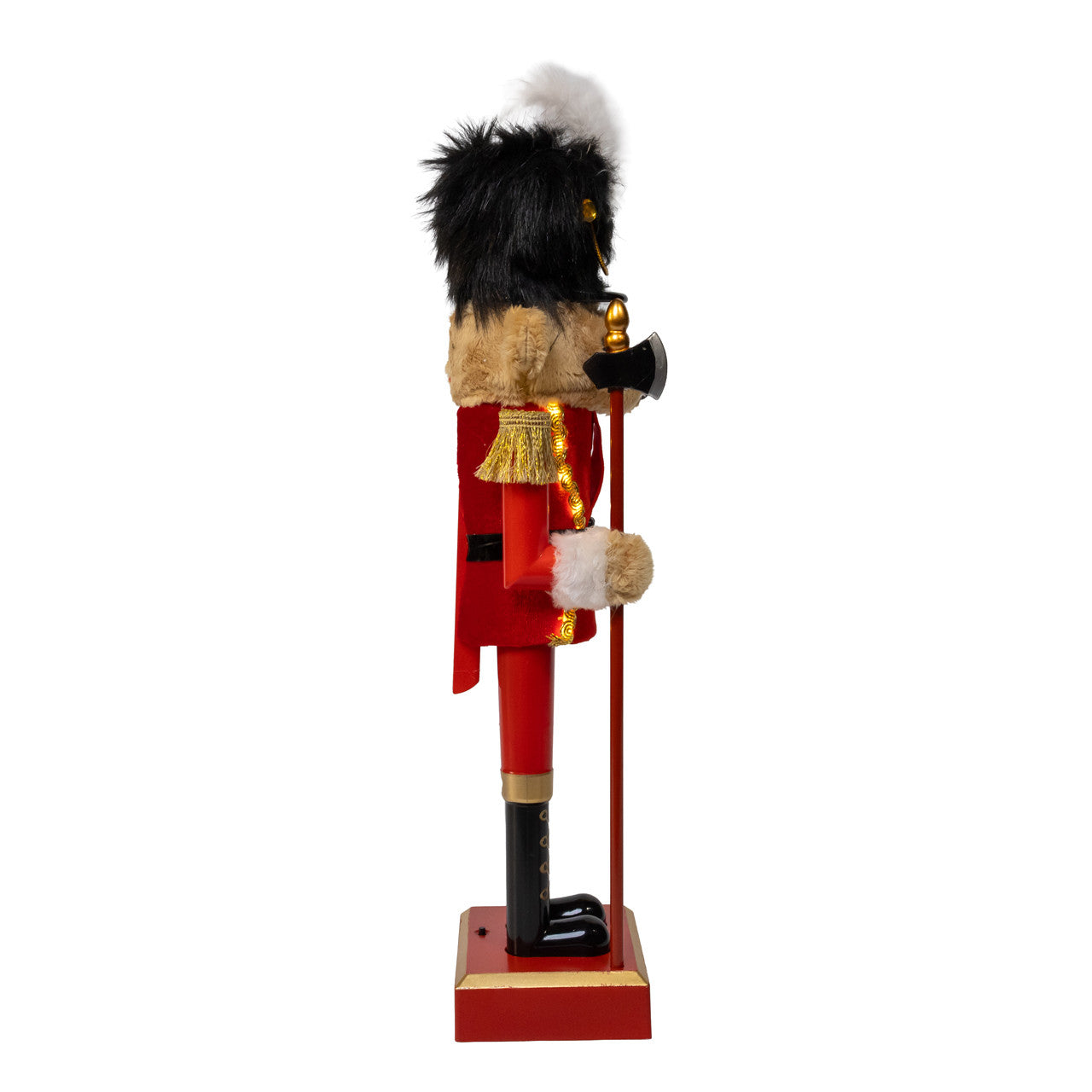 15" Battery Operated Lighted Musical Bear Nutcracker
