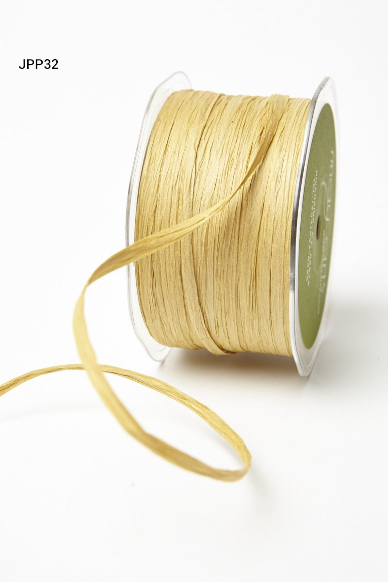 1/8 Inch Paper Raffia Cord String Ribbon – JPP32 Straw