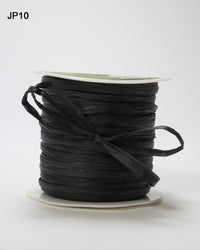 1/8 Inch Paper Raffia Cord String Ribbon – JPP10 Black
