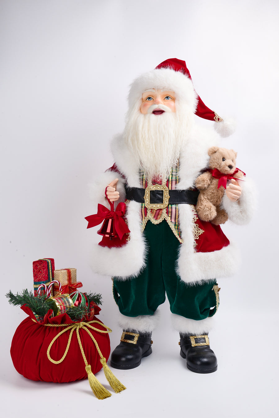 Moving Santa W/ Giftbox