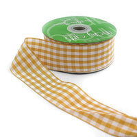 1.5 Inch Checkered Gingham Ribbon with Woven Edge – KB-5-76 – BSCOTCH
