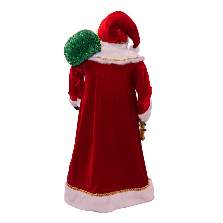 72" KSA Kringles Lifesize Santa
