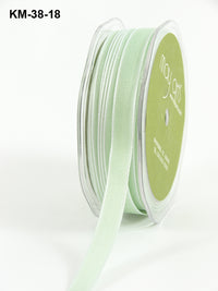 3/8 Iridescent Ribbon with Wired Edge – KM18 – SEAFOAM