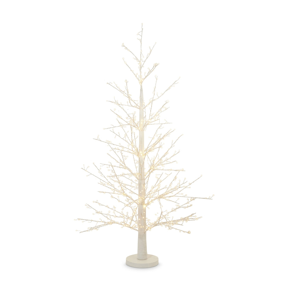 5' White Fairy Light Tree
