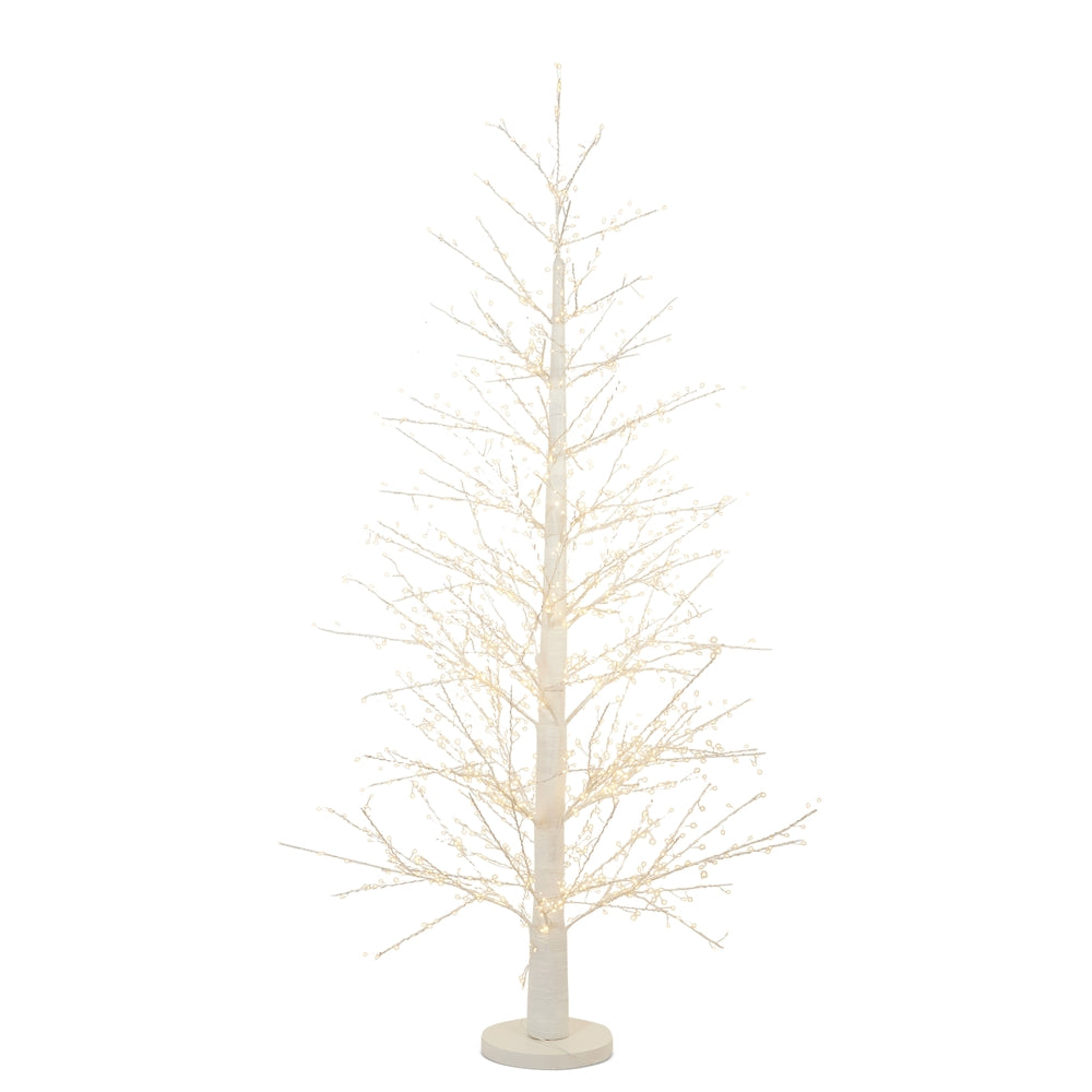 6' White Fairy Light Tree