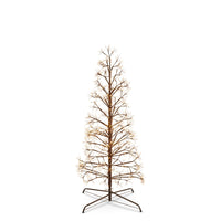 5' Brown Fairy Light Tape Pod Tree