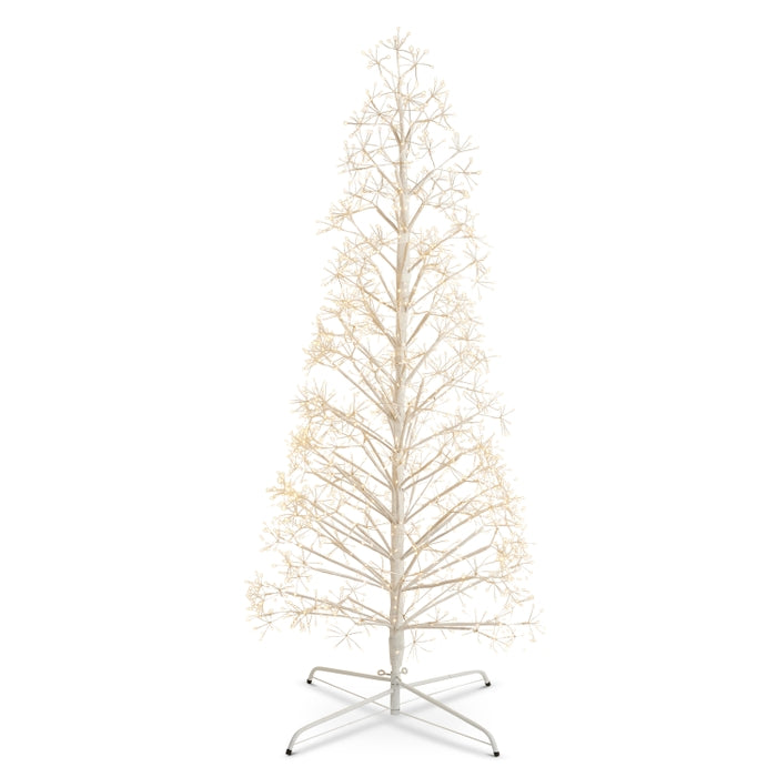 6' White Fairy Light Tape Pod Tree