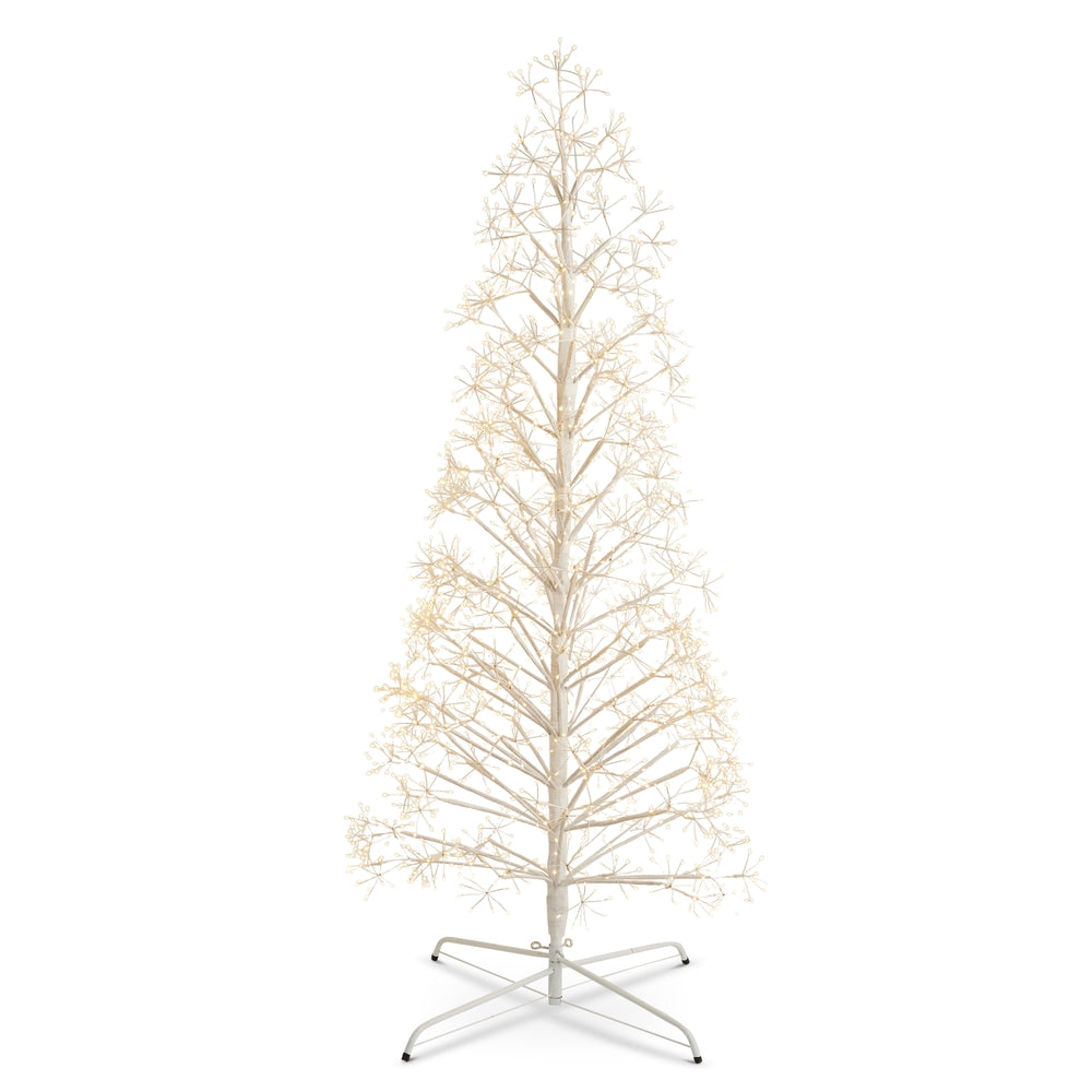 6' White Fairy Light Tape Pod Tree