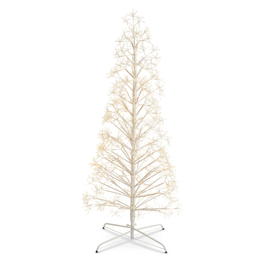 6' White Fairy Light Tape Pod Tree