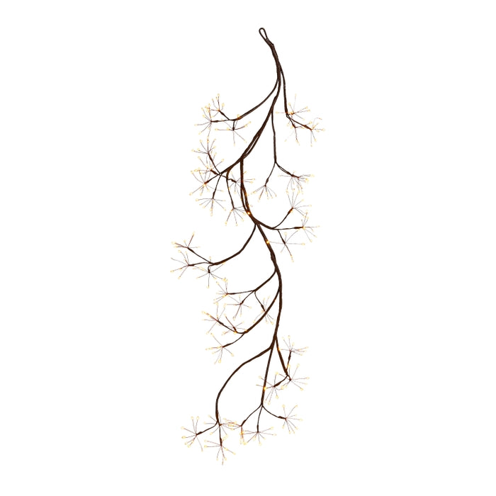 5' Brown Fairy Light Tape Pod Garland