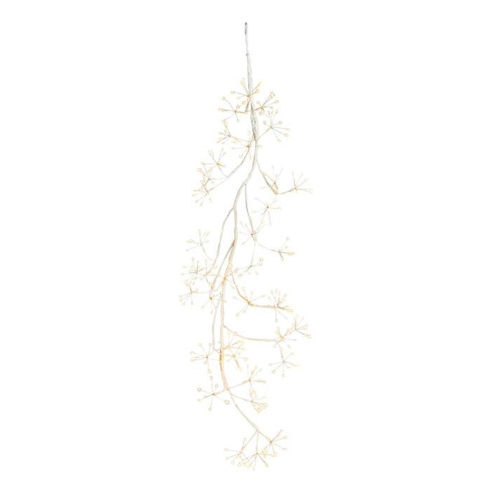 5' White Fairy Light Tape Pod Garland