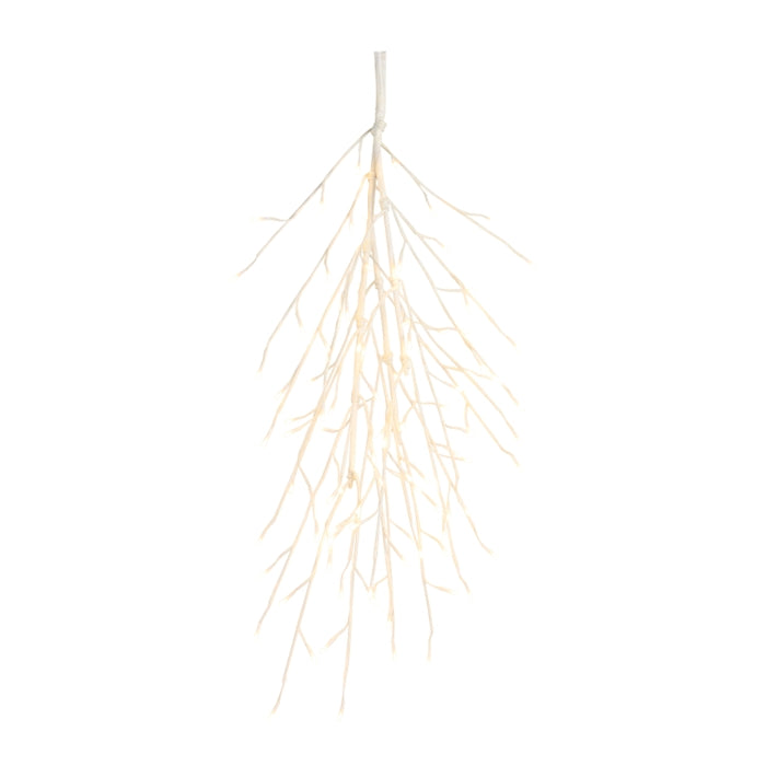 39" Lighted Iced Branch W/96 White Lights