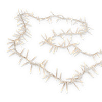 19.6' Connectable Cluster Glnd Clear Wire W/600 White