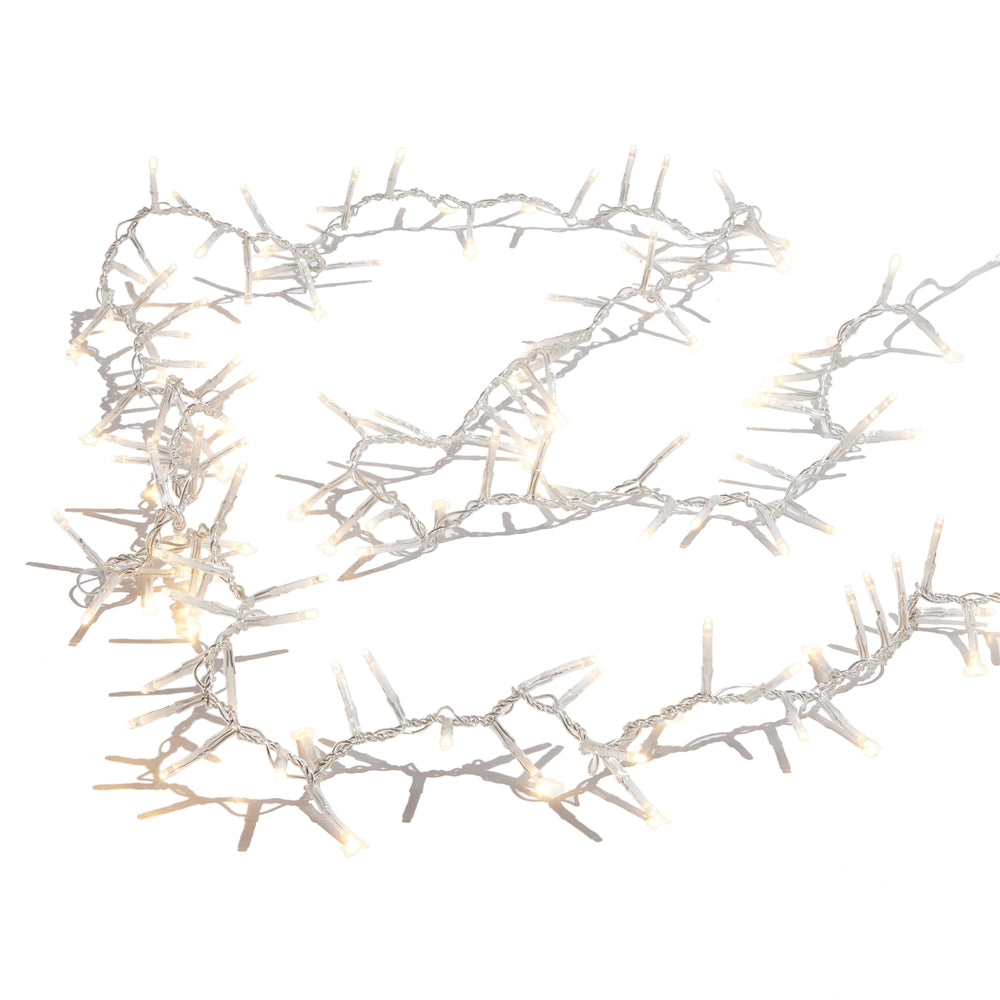 73.8' Connectable Snake Glnd Clear Wire W/1000 White Light