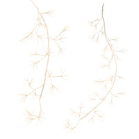 5' White Iced Fairy Light Tape Pod Garland