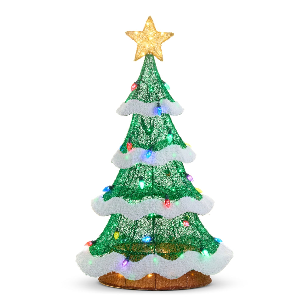 4' Lighted Christmas Tree