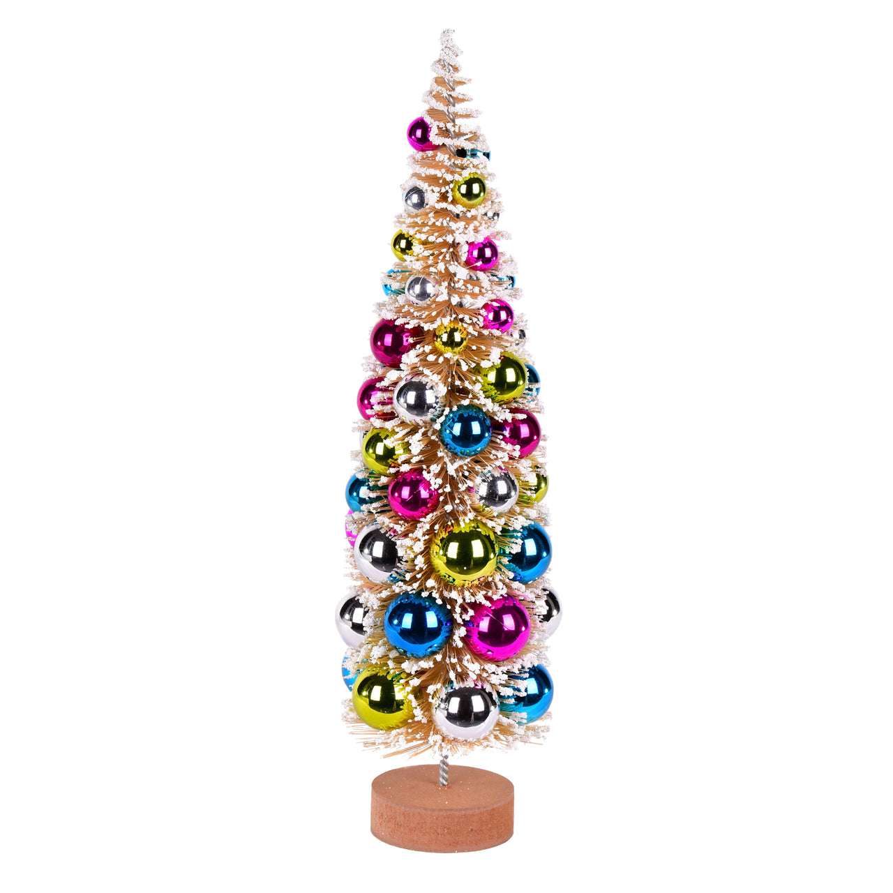18" Frosted Gold Tree Multi Balls