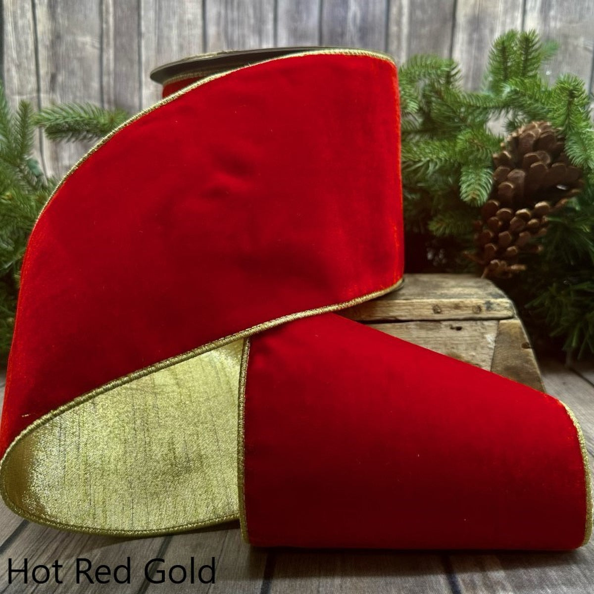 Lush Velvet Ribbon 6 Inch x 10 Yards Assorted Colors
