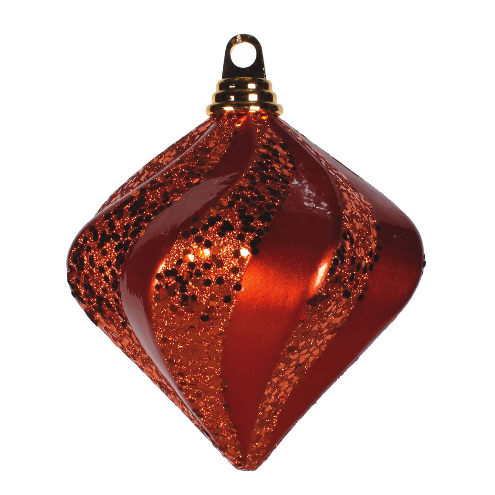 6'' Burn Org Candy Glitter Swirl Diamond