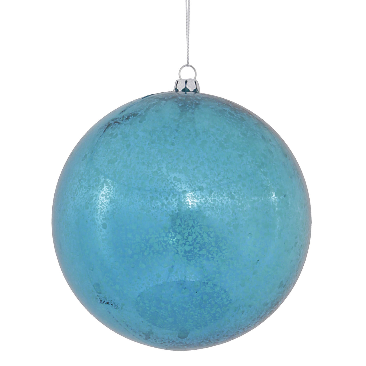 4.75" Turquoise Shiny Mercury Ball