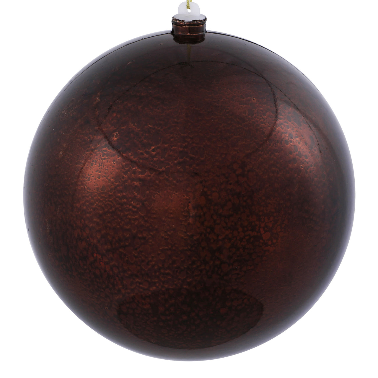 8" Chocolate Shiny Mercury Ball