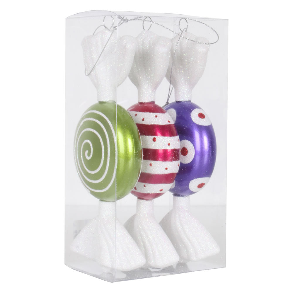 7" Asst Color Candy Glitter