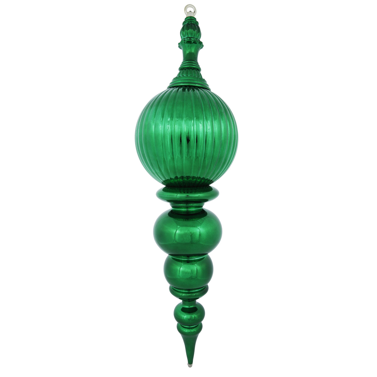 28" Green Shiny Finial