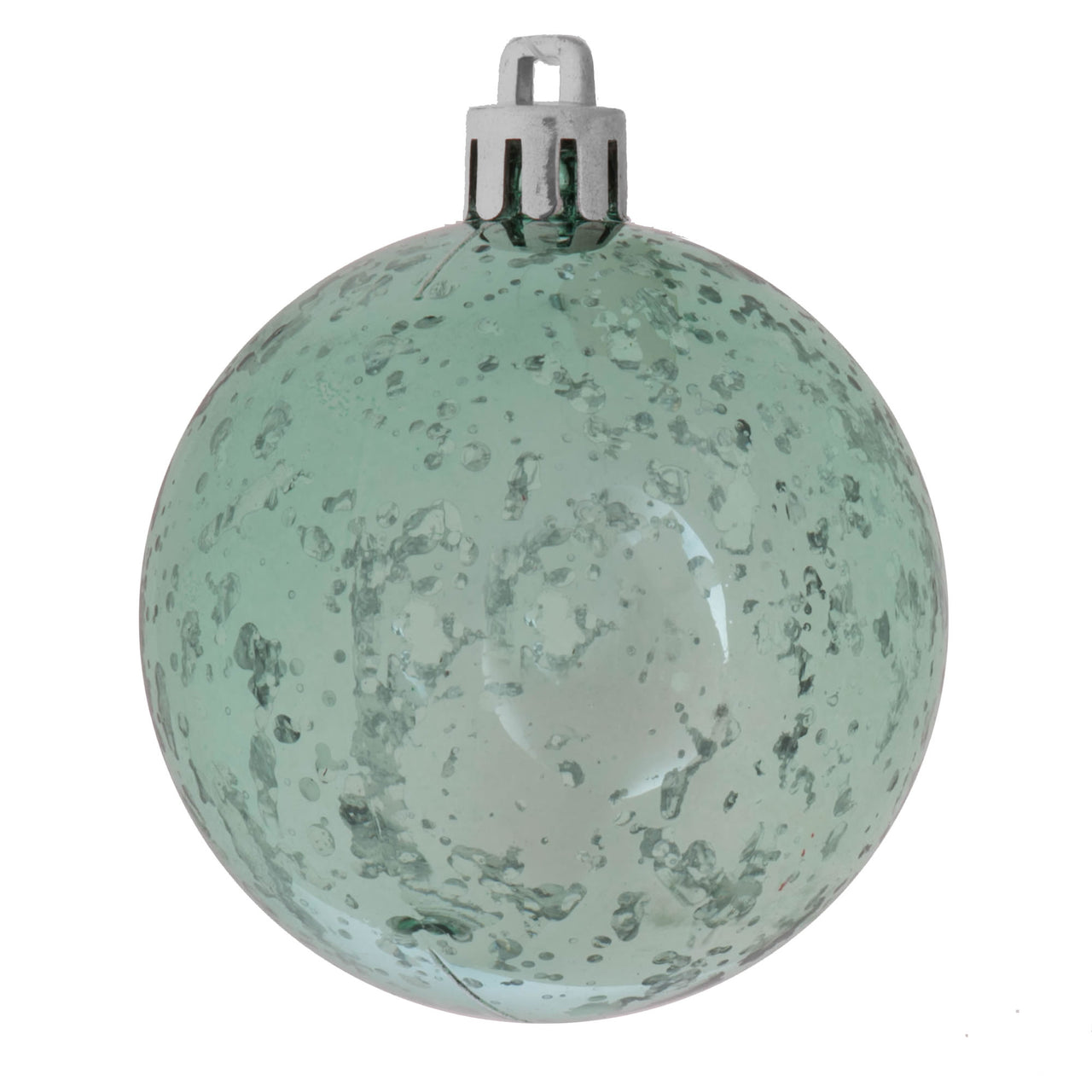4" Seafoam Shiny Mercury Ball