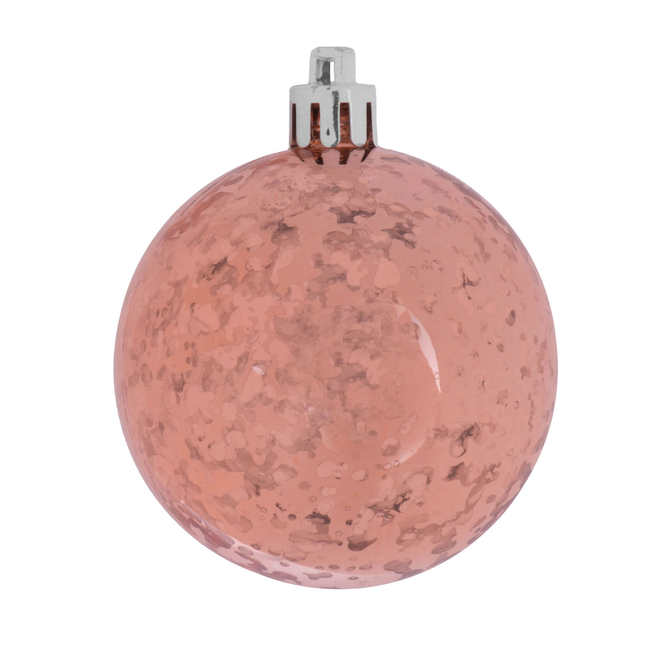 4" Rose Gold Shiny Mercury Ball