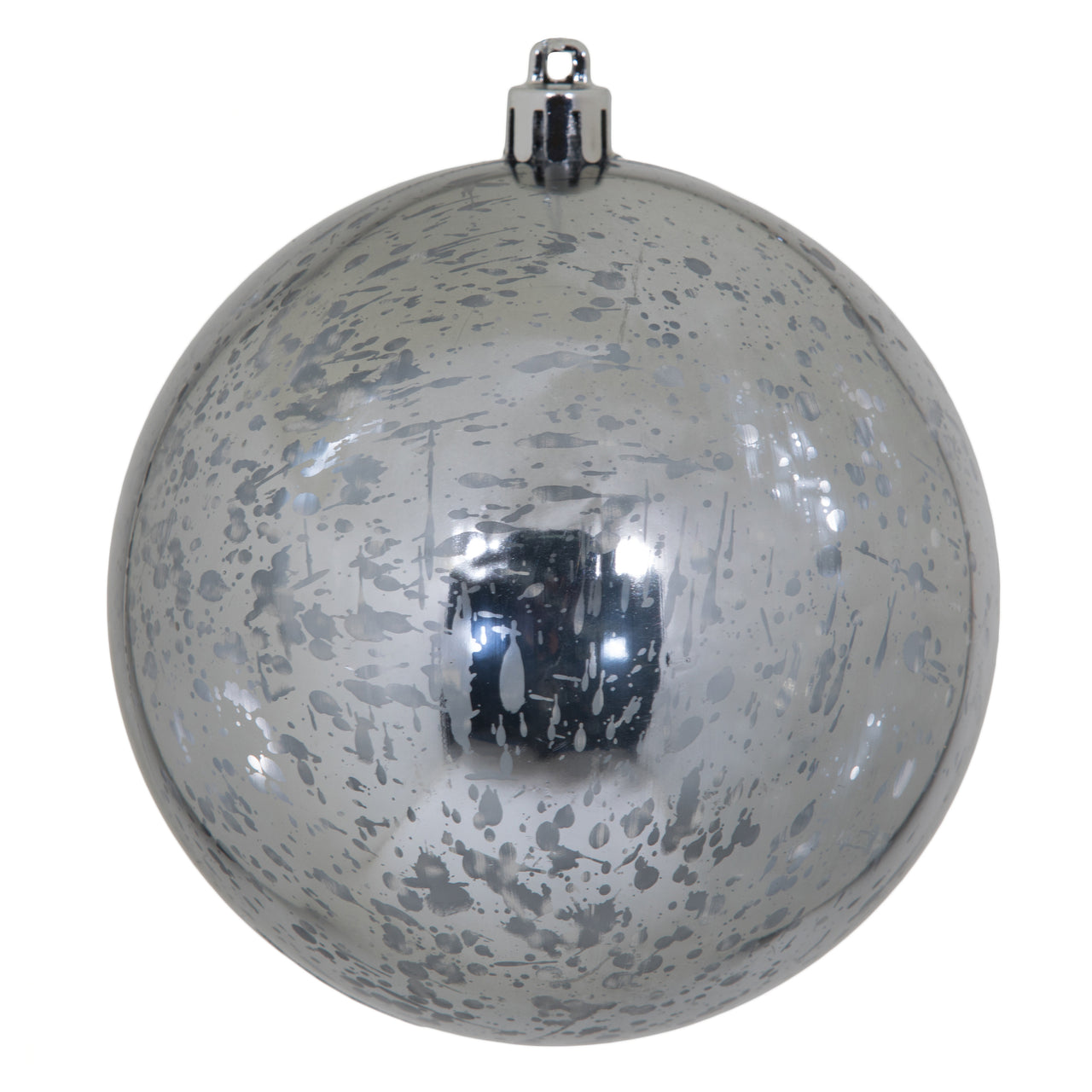 4" Pewter Shiny Mercury Ball