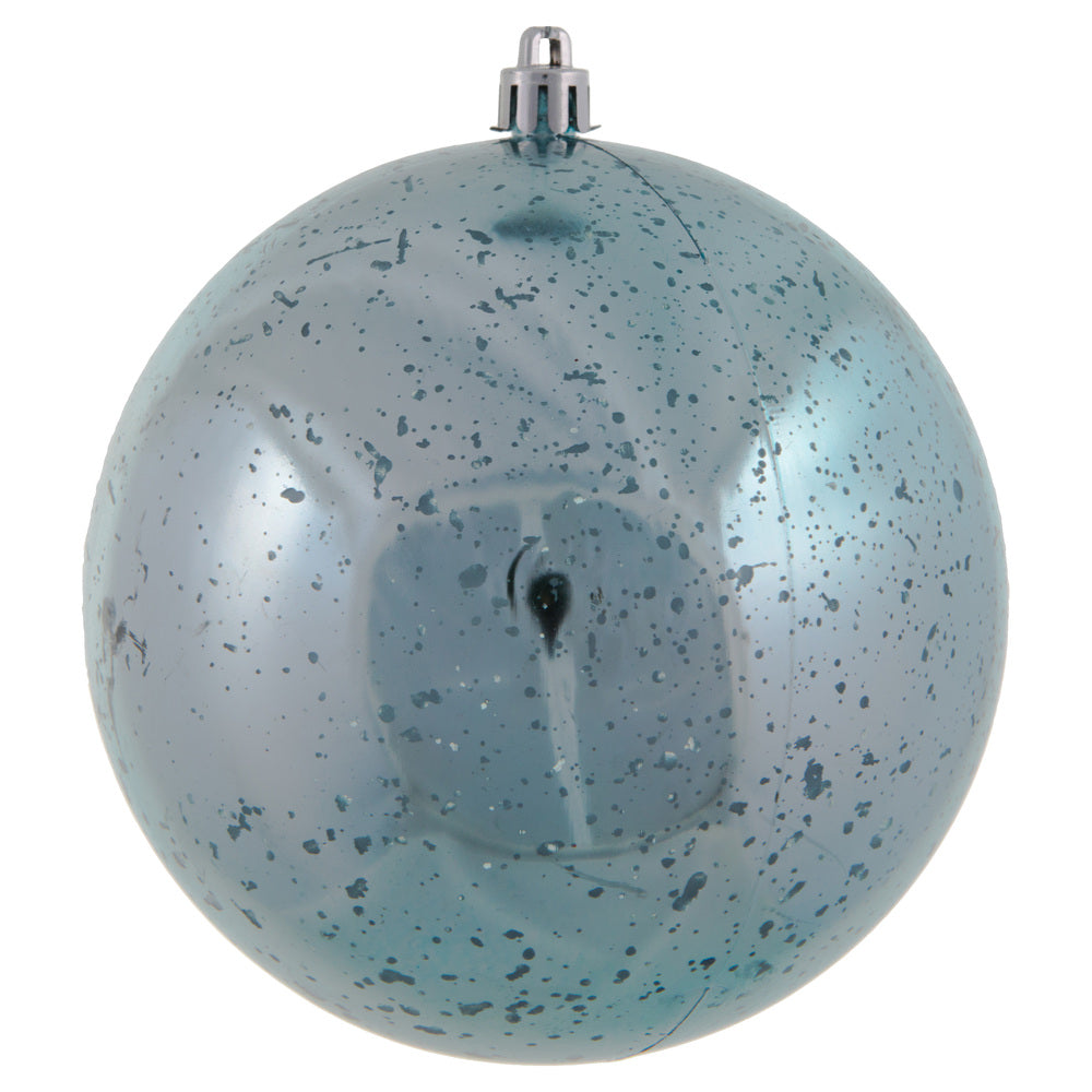 4.75" Baby Blue Shiny Mercury Ball
