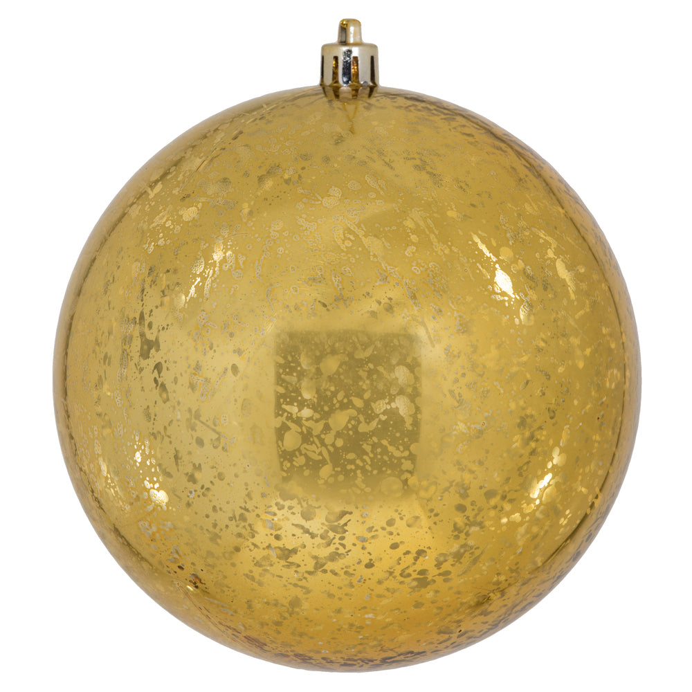 4.75" Honey Gold Shiny Mercury Ball