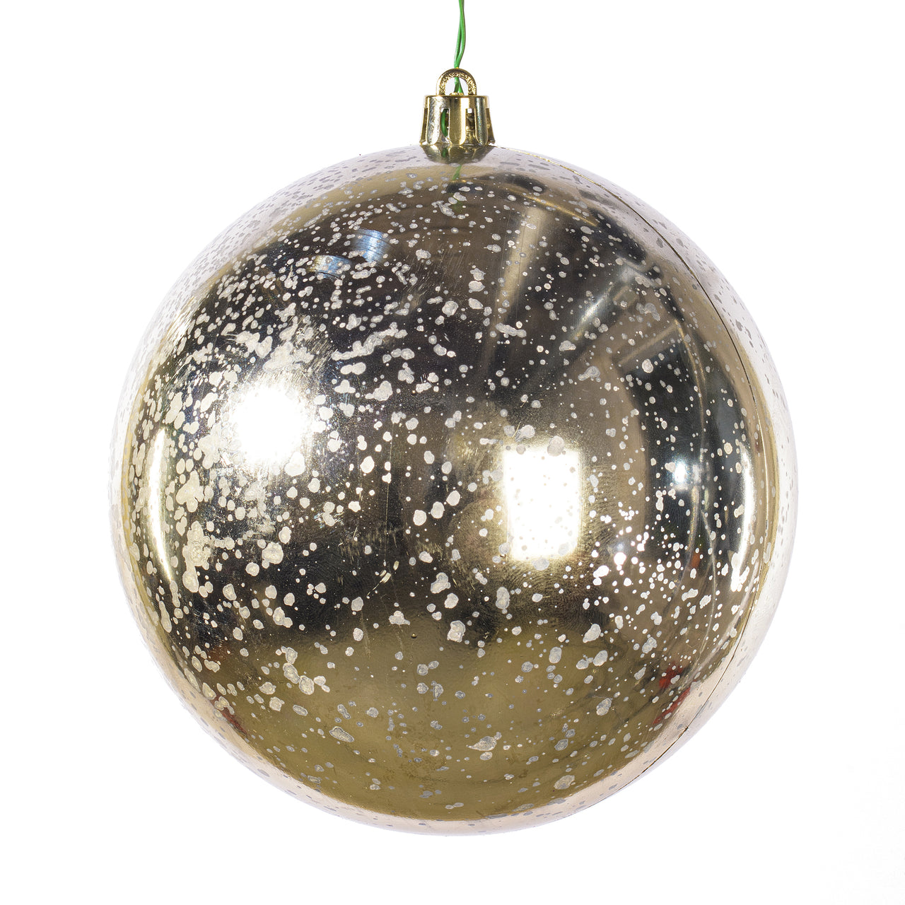 4.75" Champagne Shiny Mercury Ball