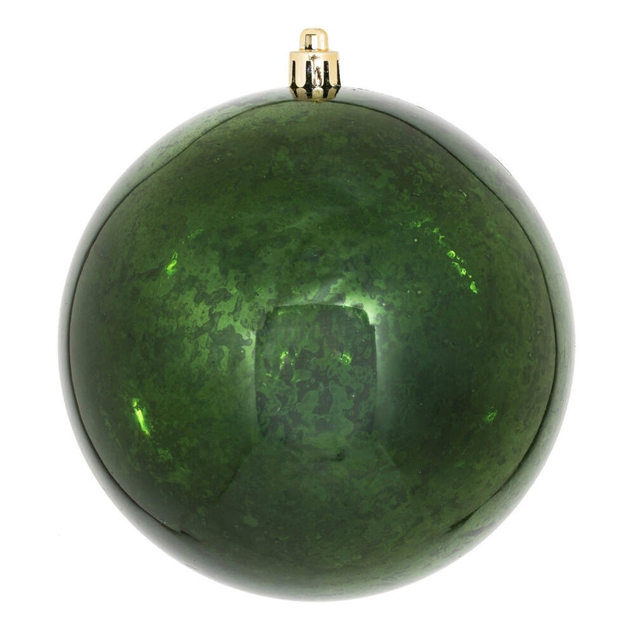 4.75" Moss Green Shiny Mercury Ball