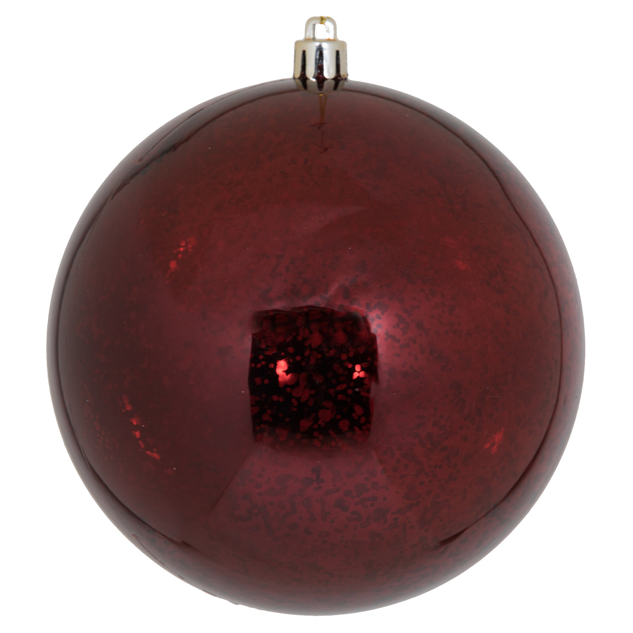 4.75" Burgundy Shiny Mercury Ball