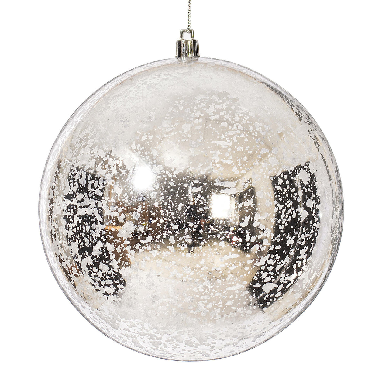 6" Silver Shiny Mercury Ball