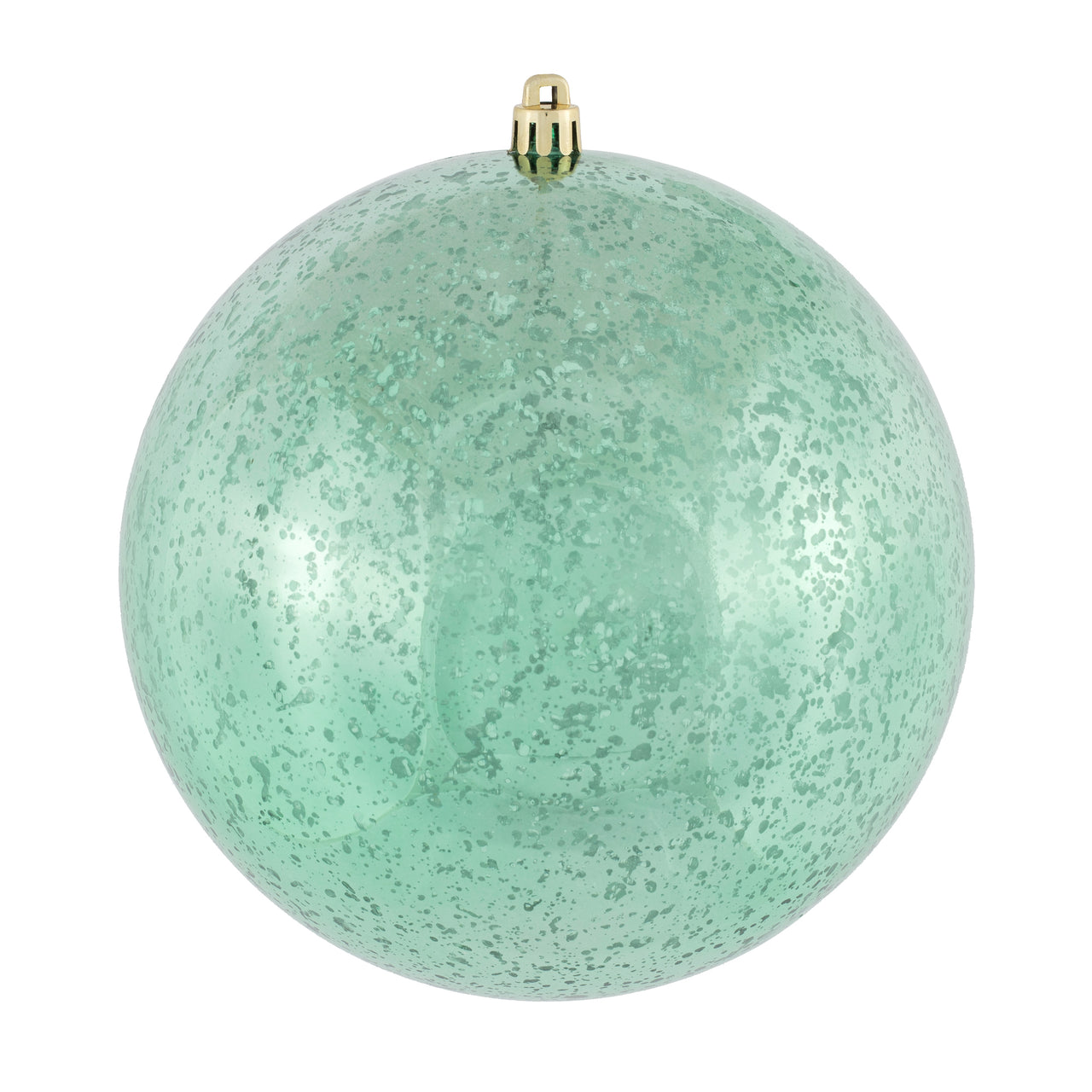 6" Seafoam Shiny Mercury Ball