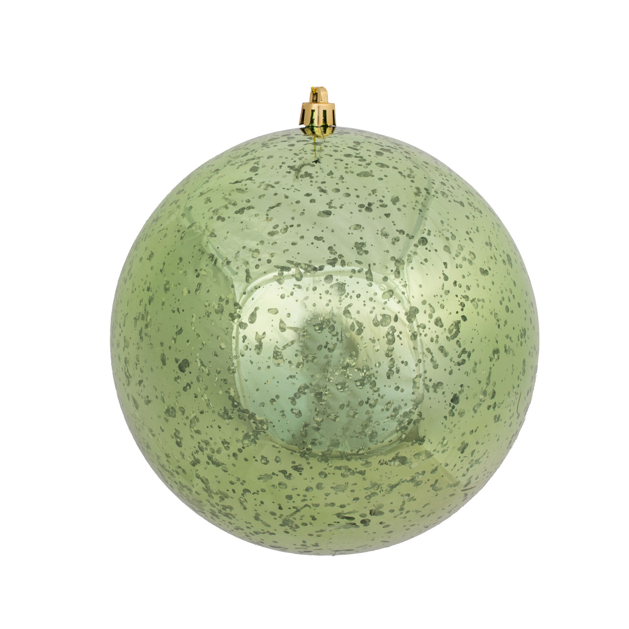 6" Celadon Shiny Mercury Ball