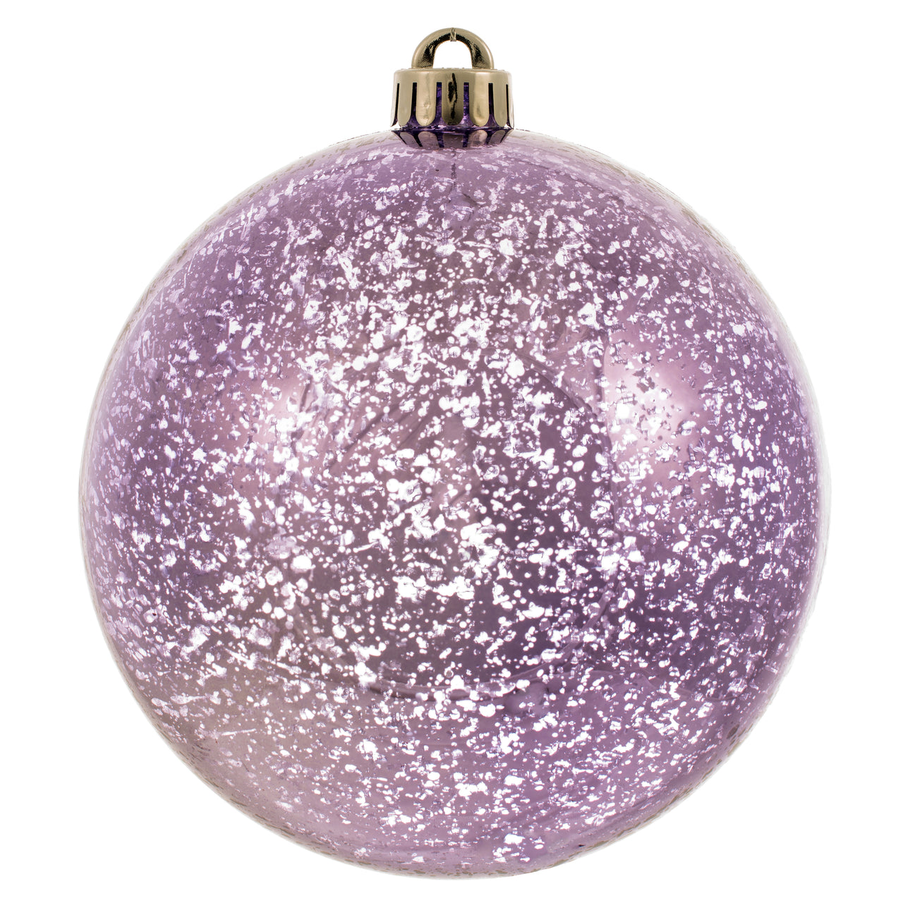 6" Lavender Shiny Mercury Ball