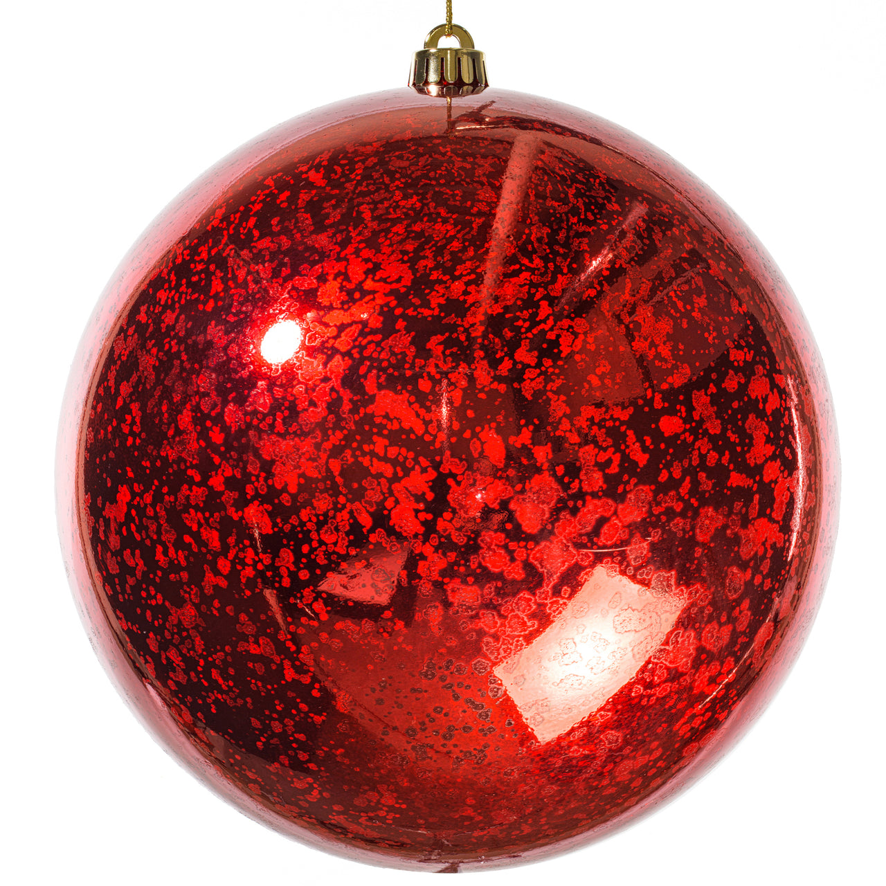 10" Red Shiny Mercury Ball