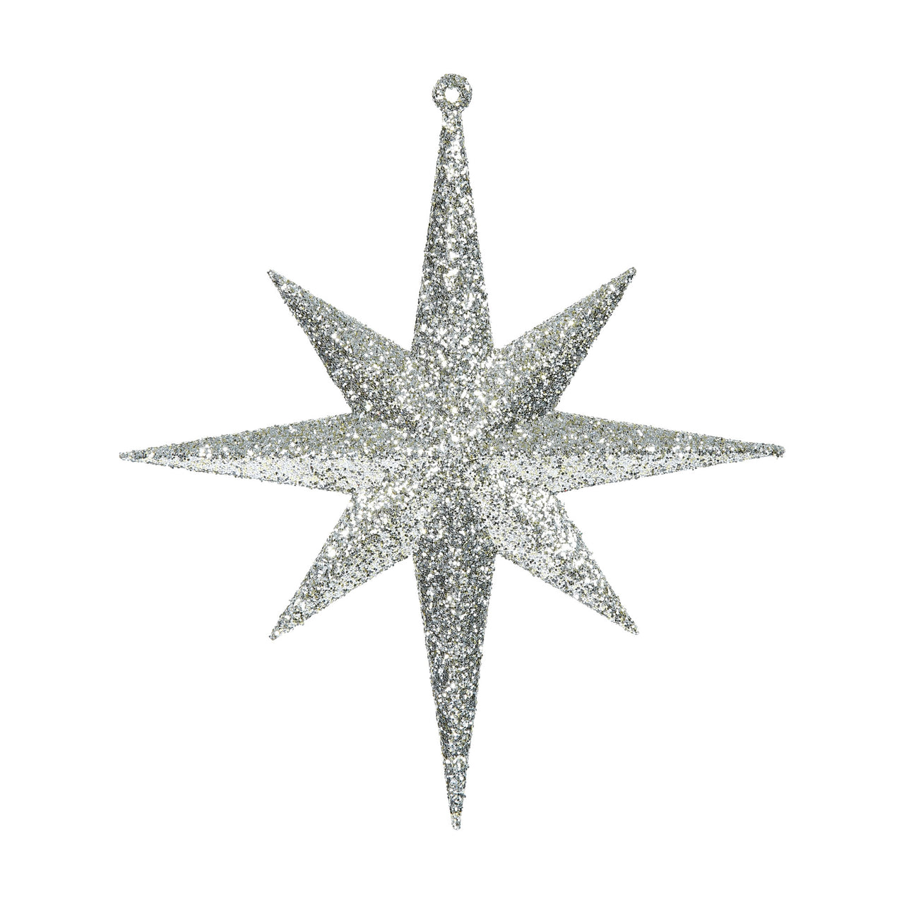 8" Champagne Glittr Bethlehem Star