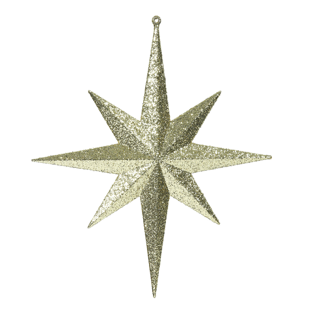 12" Gold Glitter Bethlehem Star
