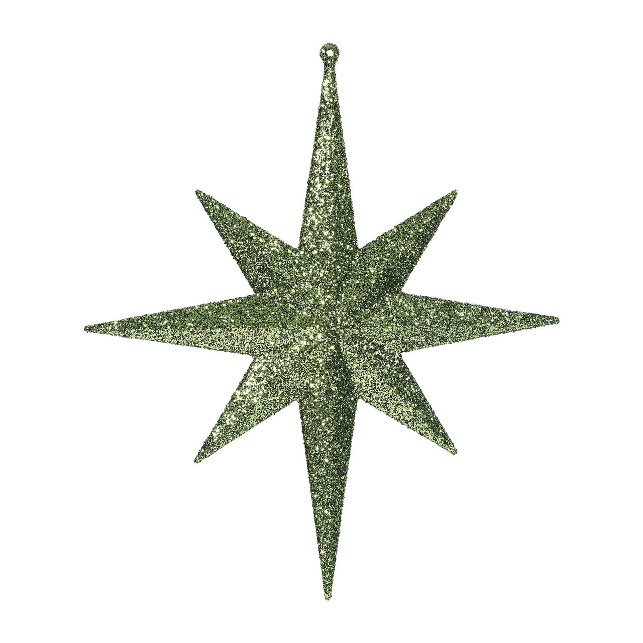12" Olive Glitter Bethlehem Star