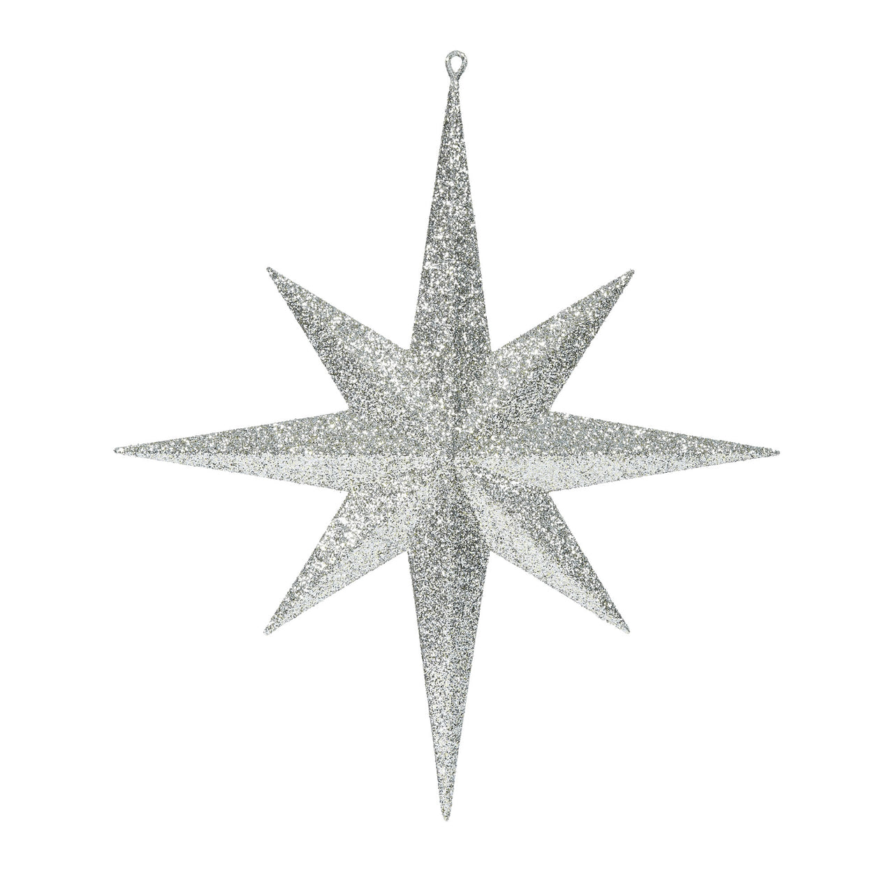 15.75" Champagne Glitter Bethlehem Star