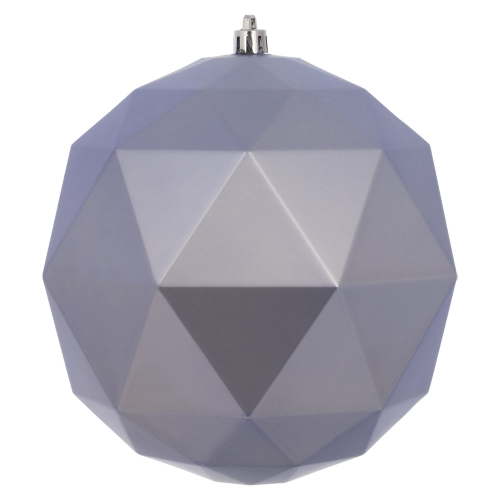 6" Lilac Matte Geo Ball