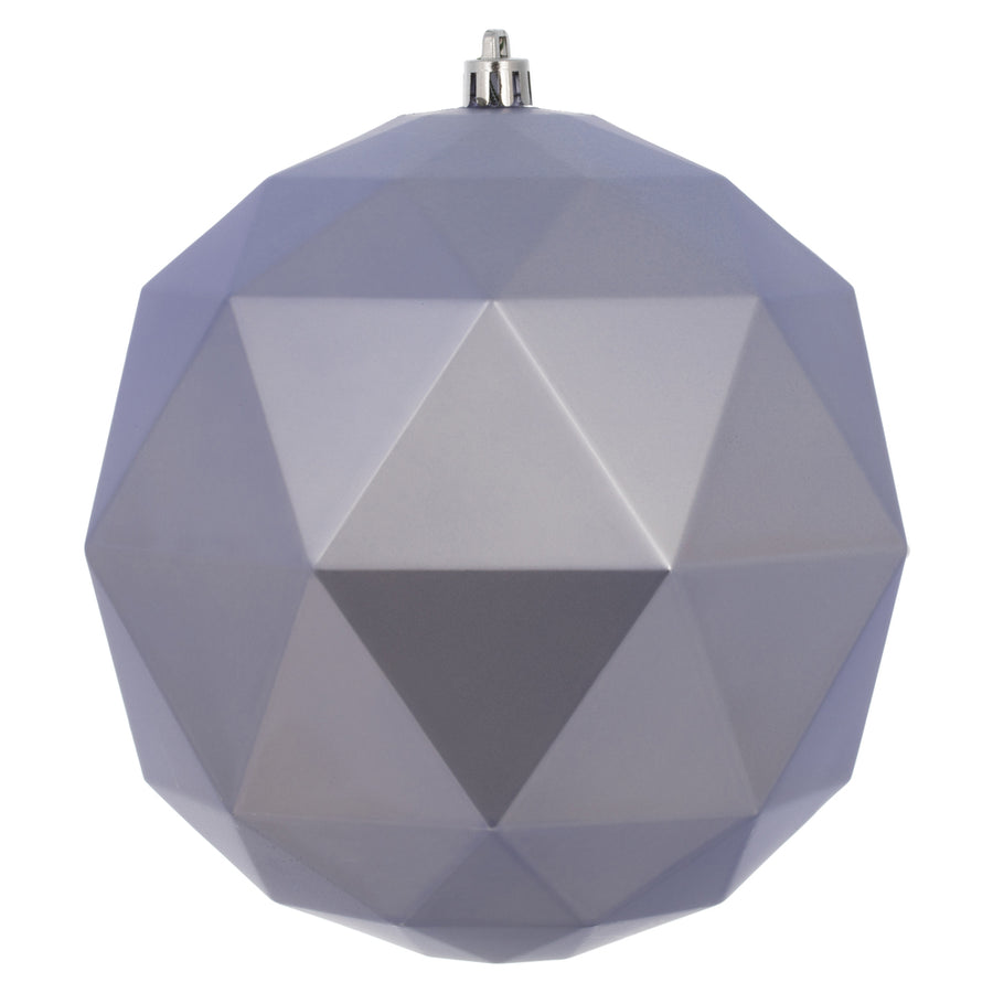 6" Lilac Matte Geo Ball