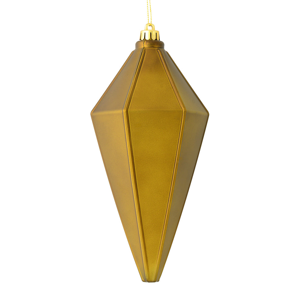7" Olive Matte Lantern Ornament