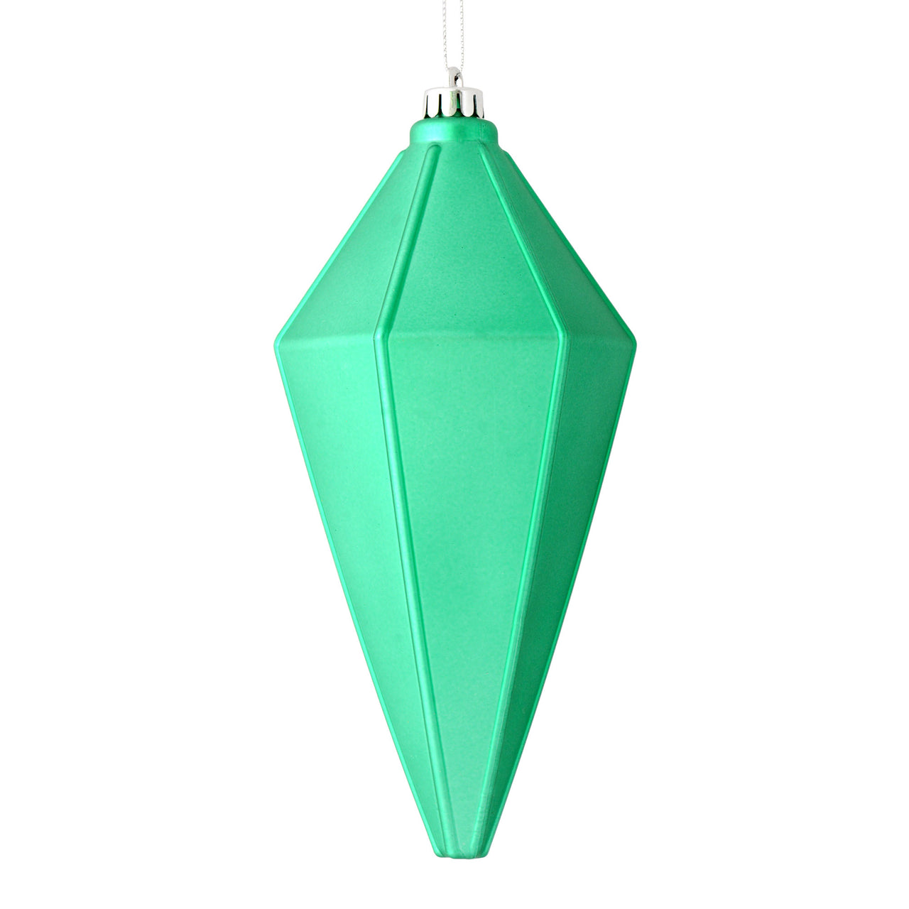 7" Seafoam Grn Matte Lantern Ornmnt 4/Ba