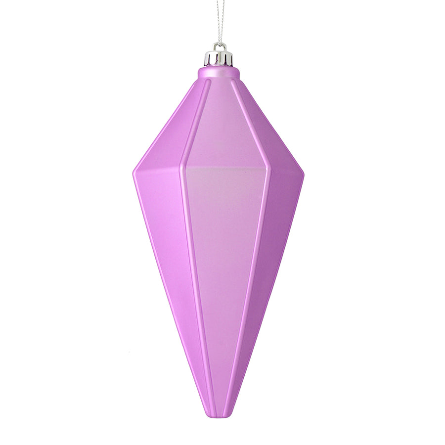 7" Orchid Matte Lantern Ornament